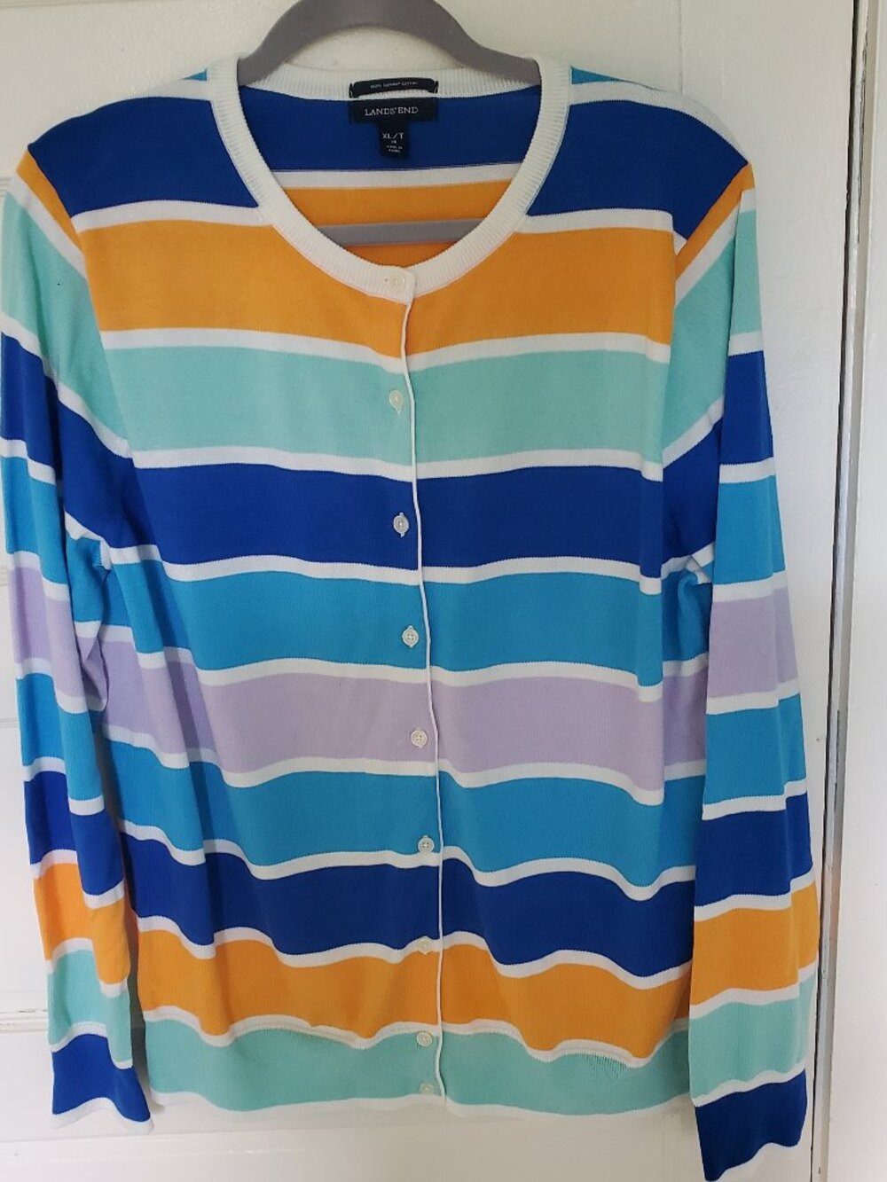 Land's End Women's Cardigan Sweater XL